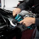 Makita PV301DZ CXT 12V børsteløs mini kompakt poleringsmaskin (kun kropp, uten batteri og lader) thumbnail
