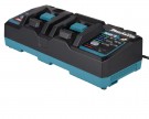 Makita XGT 40V batterilader med to porter DC40RB   thumbnail