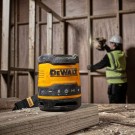 Dewalt DCR009 Oppladbar USB-C Bluetooth-høyttaler thumbnail