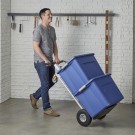 Cosco 4-i-1 sammenleggbare håndtruck i serien har punkteringssikre dekk med kapasitet opp til 453 kg thumbnail