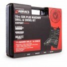 Abracs DCSET15 SDS+ Murbor og meiselsett 15-deler levert i koffert thumbnail