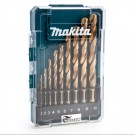 Makita D-72849 HSS TIN Drill bor sett (10 deler) thumbnail
