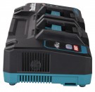 Makita XGT 40V batterilader med to porter DC40RB   thumbnail