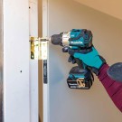 NYTT! Makita DHP489RTJ 18V LXT kompakt børsteløs drillsett (2 x 5Ah batterier) levert i Makpac system koffert thumbnail