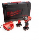 Milwaukee M12 FPD2-602X FUEL Sub Compact slagbormaskin (2 x 6,0Ah batterier) thumbnail