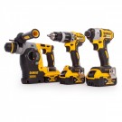 Dewalt DCK368P3T 3-delers børsteløs drillsett pakke: DCD796 + DCH273 + DCF887 (3 x 5,0 Ah batterier) i 2 x TSTAK II thumbnail