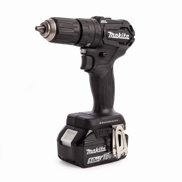Makita DHP483Z 18V børsteløs combi drill i sort utgave (kun kropp)