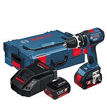Bosch Slagbormaskin 18V GSB 1800 Lithium (2x4Ah batterier)