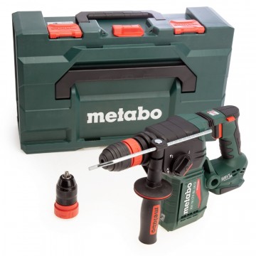 Metabo KH 18 LTX BL 24 Q borhammer (kun kropp) i metaBOX 165 L koffert