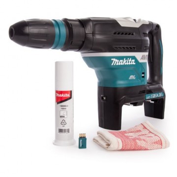 Makita DHR400ZKU SDS-MAX børsteløs 18V+18V=36V roterende 40mm borhammer (kun kropp)