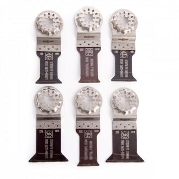 Fein 35222952300 6-delers Starlock Plus Best av E-Cut multikutter verktøy