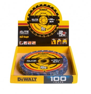 Dewalt DT10624 Elite sirkelsagblad 165 x 20 mm x 24T