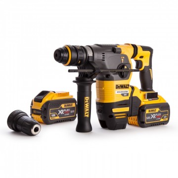 Dewalt DCH334X2 54V børsteløs XR FLEXVOLT SDS+ borhammer (2 x 9 Ah batterier)
