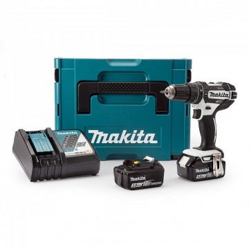 Makita DHP482RFWJ 18V Combi drillsett (2 x 3.0Ah batterier)