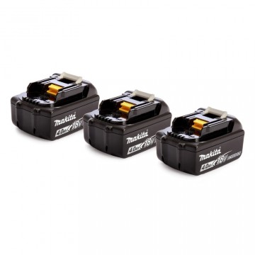 Makita BL1840B 4Ah tripple pakke(3stk batterier)