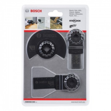 Bosch 2608662343 3-delers multikutter verktøy for tre og metall (Starlock innfestning)