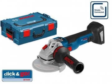 Bosch GWS 18V-125 C børsteløs 125mm vinkelsliper (kun kropp) levert L-boxx