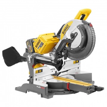Dewalt DHS780T2 305mm 54V batteridrevet kapp og gjærsag (2 x 6Ah batteri)
