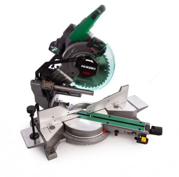 HiKOKI C 3610DRA 36V Multi-spenning børsteløs kapp- og gjæresag 255mm (2 x 4,0 Ah batterier)