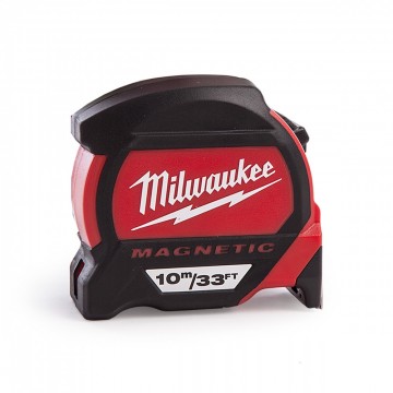 Milwaukee 48227233 Premium magnetisk høykvalitets målebånd (10m / 33ft)
