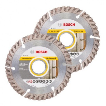 Bosch 06159975S9 twin pack 115mm diamant blad