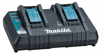Makita DC18RD 14,4V-18V dobbel port hutiglader
