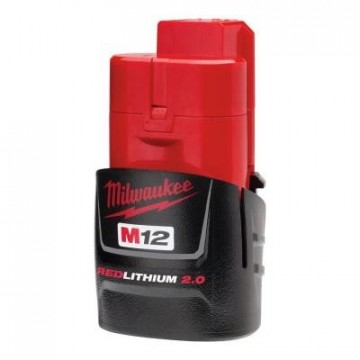Milwaukee M12 B2 12V Lithium-Ion 2,0 Ah kompakt batteri