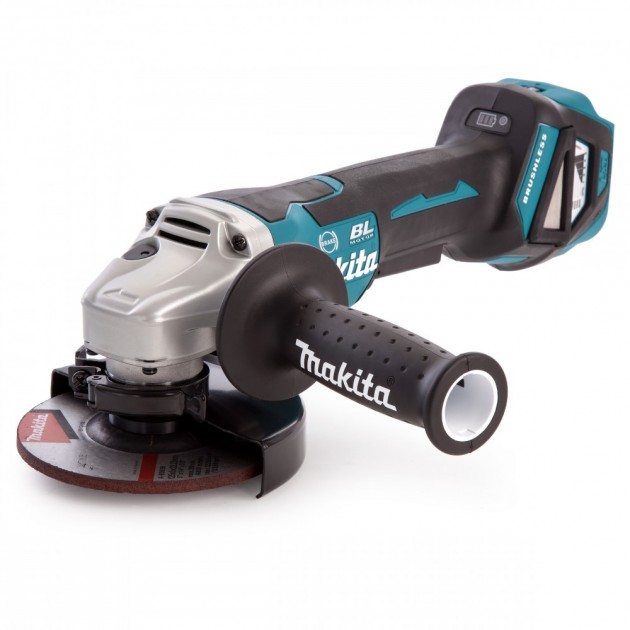 Makita DGA517Z 125mm 18V børsteløs vinkelsliper (kun kropp deksel til vinkelsliper støvsuger